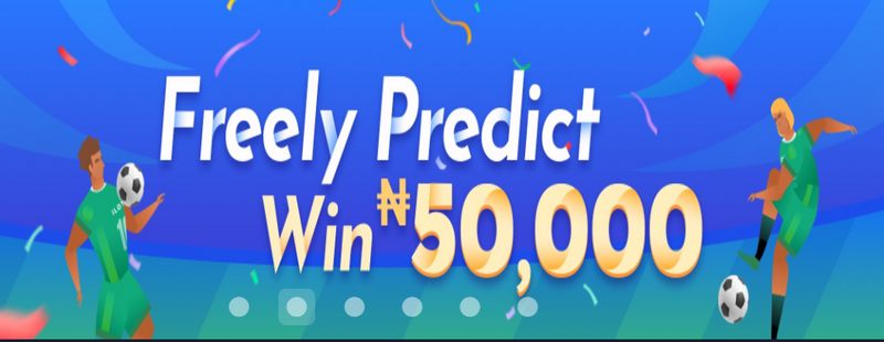 Freely predict win ₦50,000 banner
