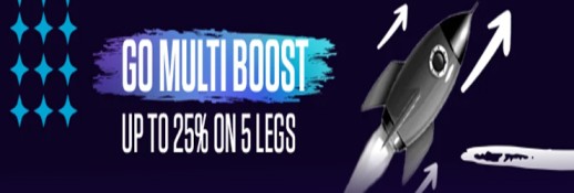 Go Multi Boost Up to 25% On 5 Legs