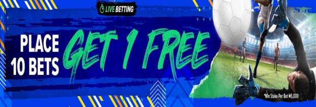 Place 10 bets get 1 free
