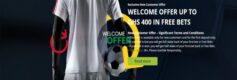 WELCOME OFFER UP TO GHS 400 IN FREE BETS With Betboro!