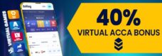 Virtual League 40% Accumulator Bonus by BetKing’s