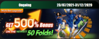Accumulater bonus up to 500% with Msport!