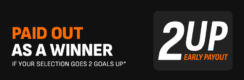 Get Paid Early With LiveScoreBet– Win If Your Team Goes 2 Goals Up!