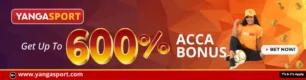 Yangasport Boost Your Winnings with the ACCA Bonus – Up to 600% Extra!