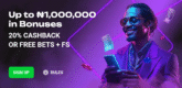 N1Bet – Up to ₦1,000,000 in Bonuses