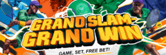 Melbet Grand Slam Tennis Free Bet & Prize Draw